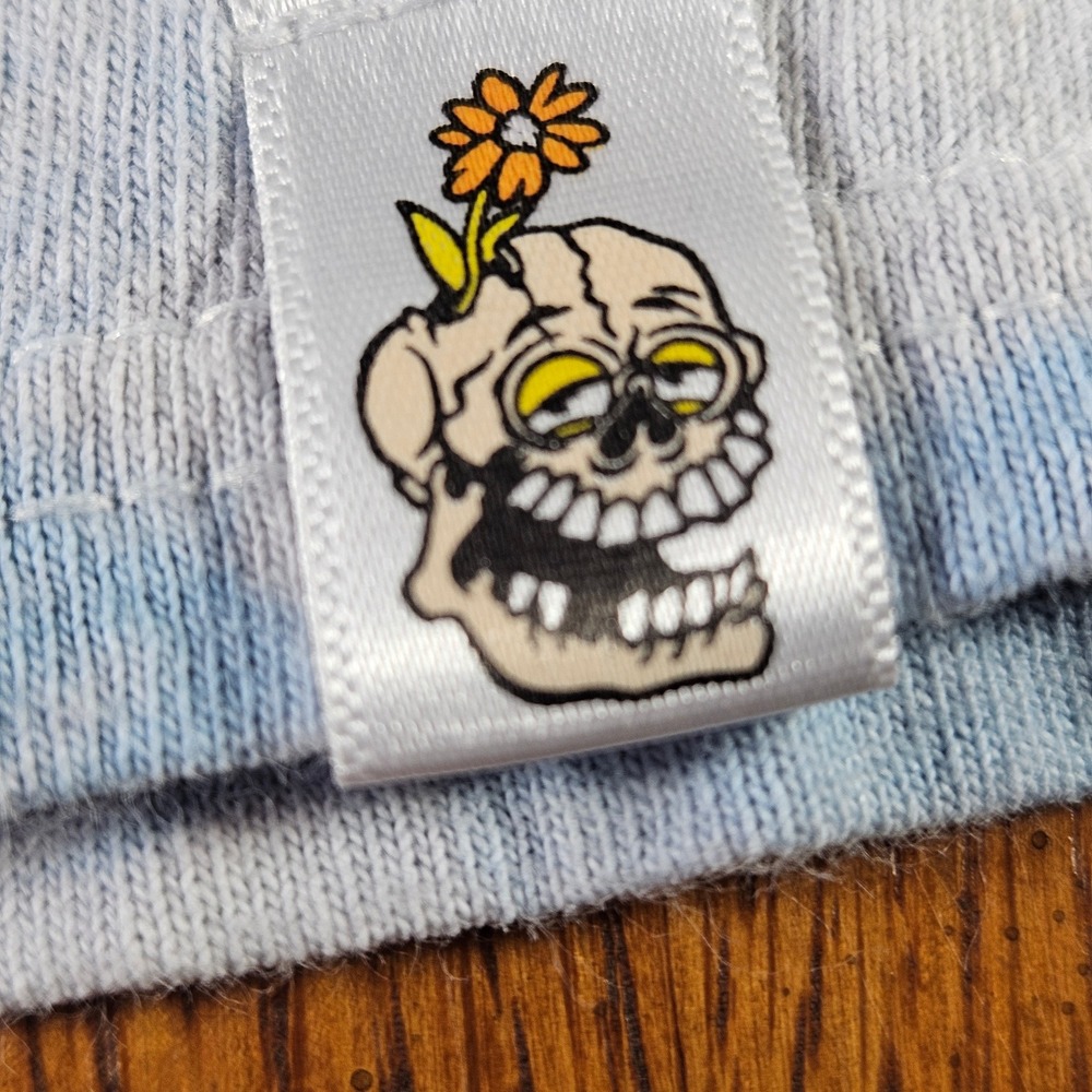 Your Highness Graphic T Shirt Tie Dye Skeleton Skull Crown Med - Picture 8 of 9